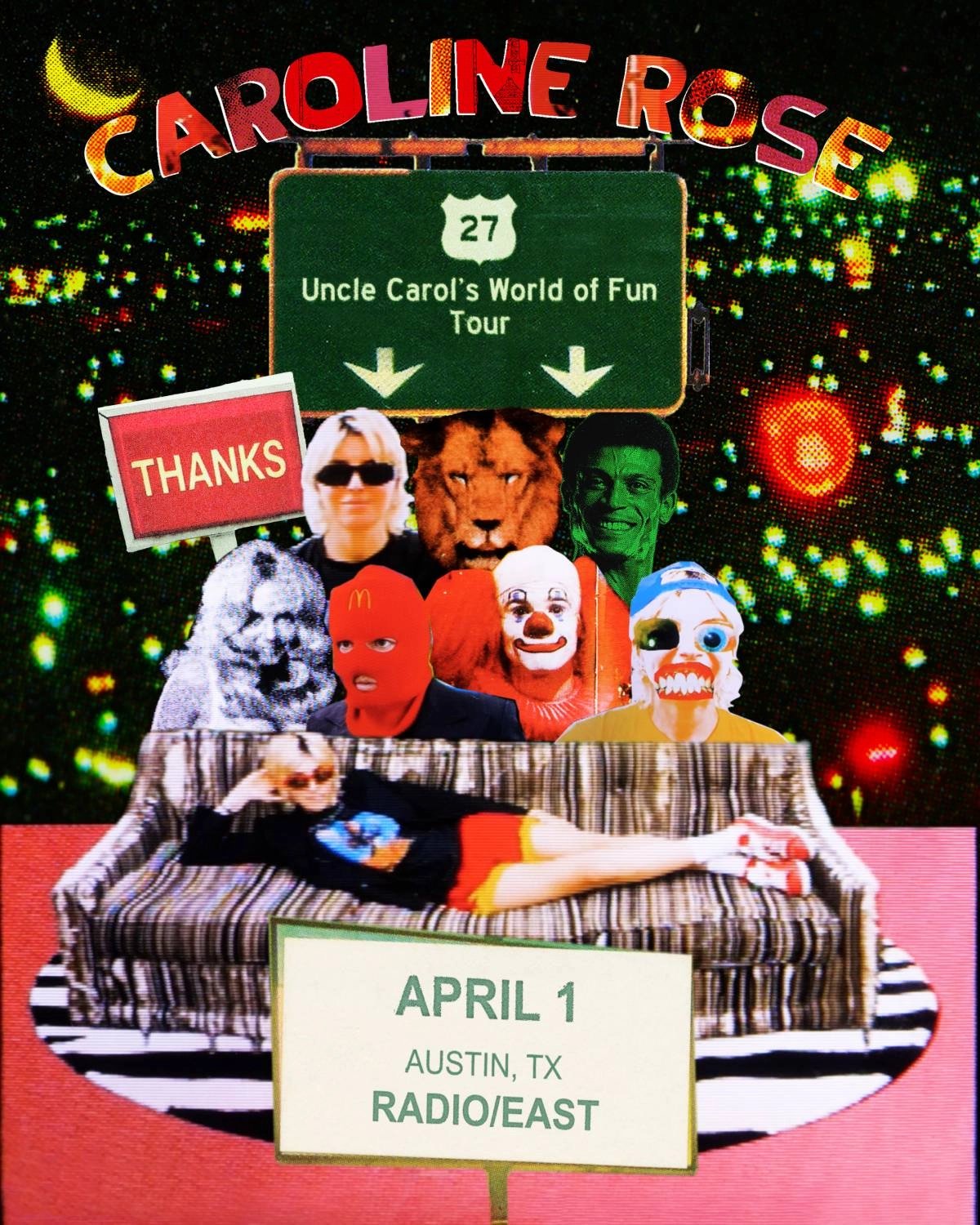 CAROLINE ROSE : UNCLE CAROL'S WORLD OF FUN TOUR