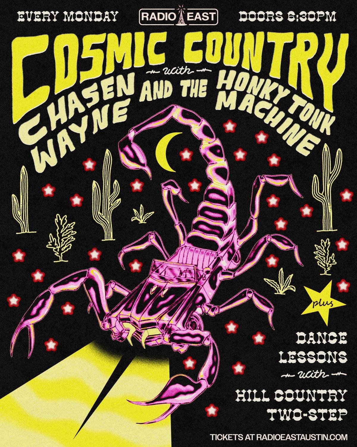 COSMIC COUNTRY NIGHT WITH CHASEN WAYNE & THE HONKY TONK MACHINE