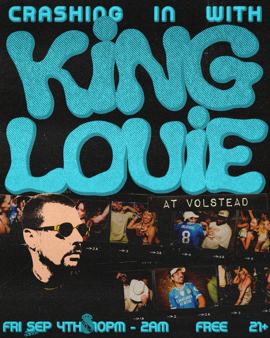 CRASHING IN WITH KING LOUIE