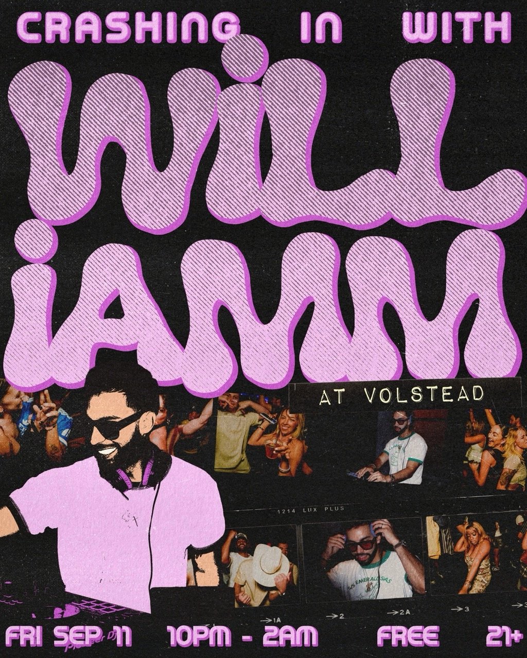 CRASHING IN WITH WILLIAMM