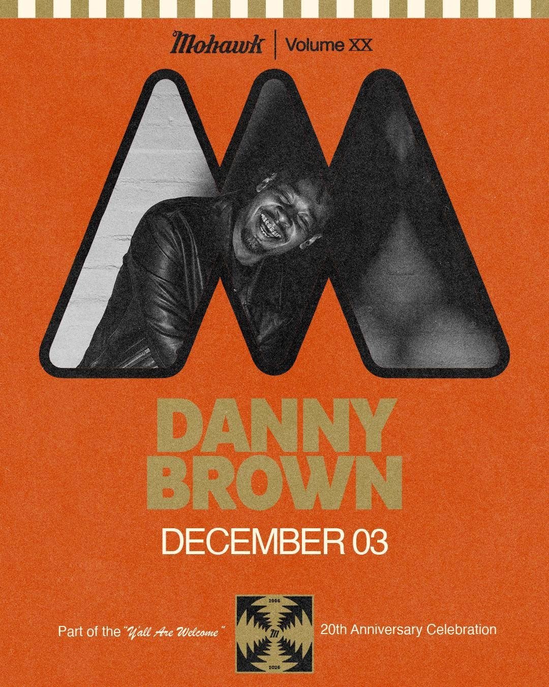 DANNY BROWN, 10TH ANNIVERSARY OF ATROCITY EXHIBITION, CURE FOR PARANOIA, HAHA LAUGHING