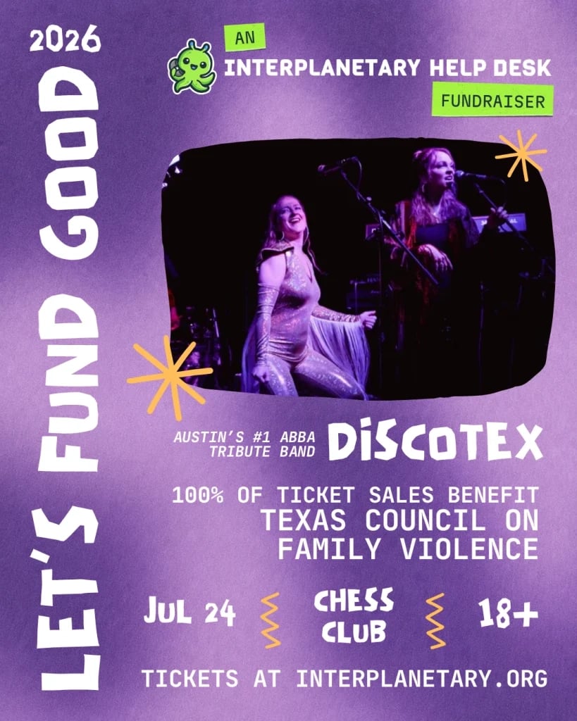 DISCO FOR THE DV MOVEMENT: A FUNDRAISER FOR TEXAS COUNCIL ON FAMILY VIOLENCE