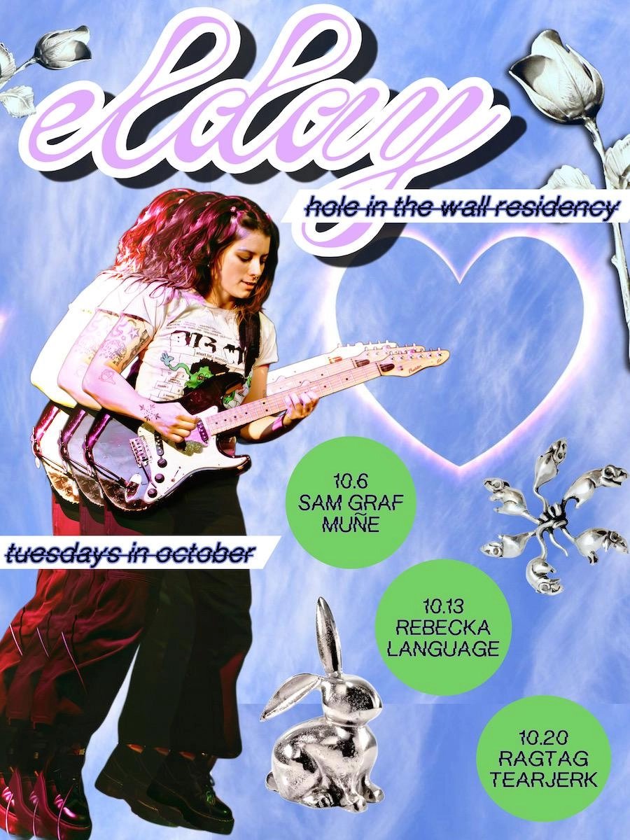 ELDAY (RESIDENCY) WITH TEARJERK & RAGTAG