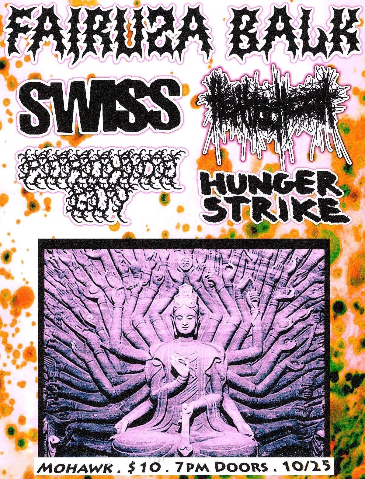 FAIRUZA BALK, SWISS, HEMATOCHEZIA, HUNGER STRIKE, PEROXIDE GUT