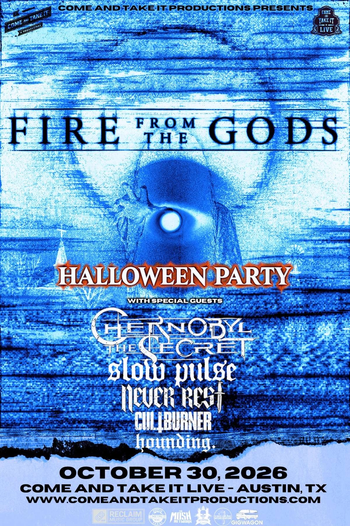 FIRE FROM THE GODS: HALLOWEEN PARTY
