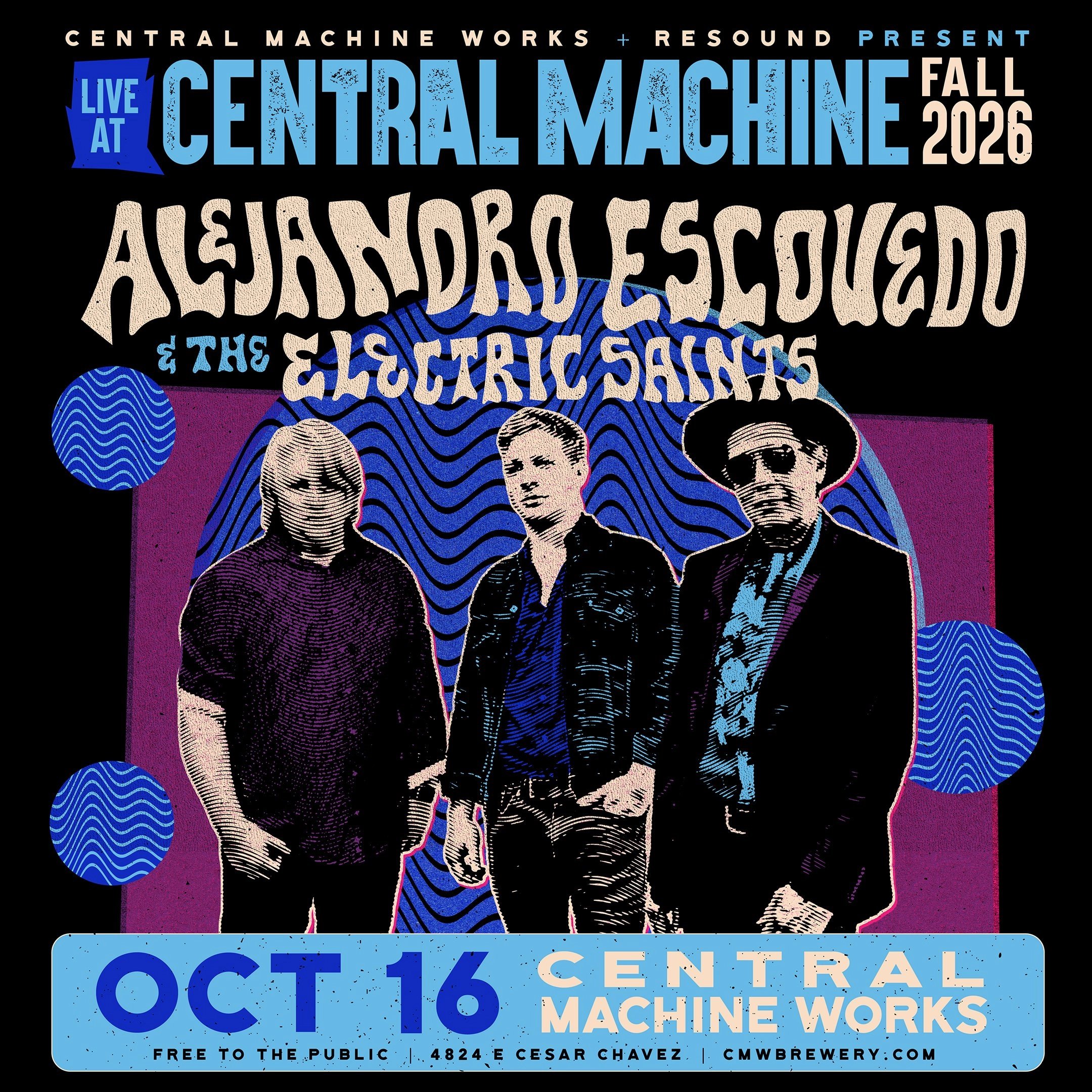 FREE SHOW: ALEJANDRO ESCOVEDO & THE ELECTRIC SAINTS