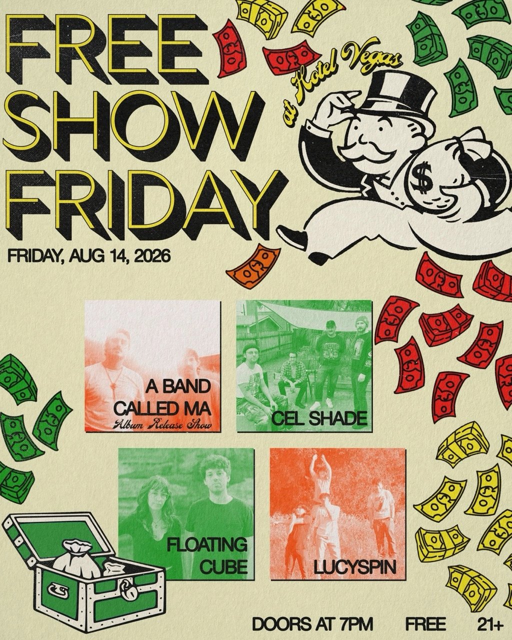 FREE SHOW FRIDAY – A BAND CALLED MA ‘ALBUM RELEASE SHOW’