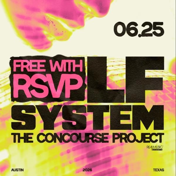 FREE WITH RSVP: LF SYSTEM AT THE CONCOURSE PROJECT