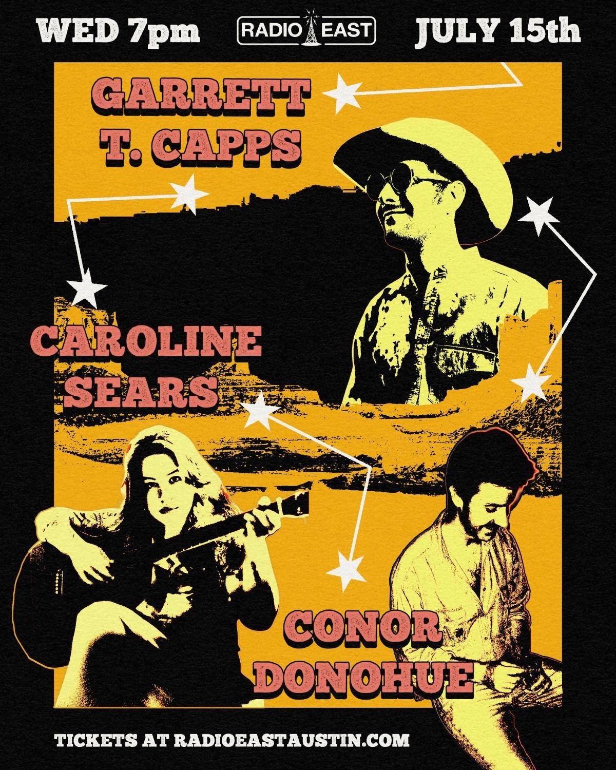 GARRETT T. CAPPS  /  CAROLINE SEARS  /  CONOR DONOHUE