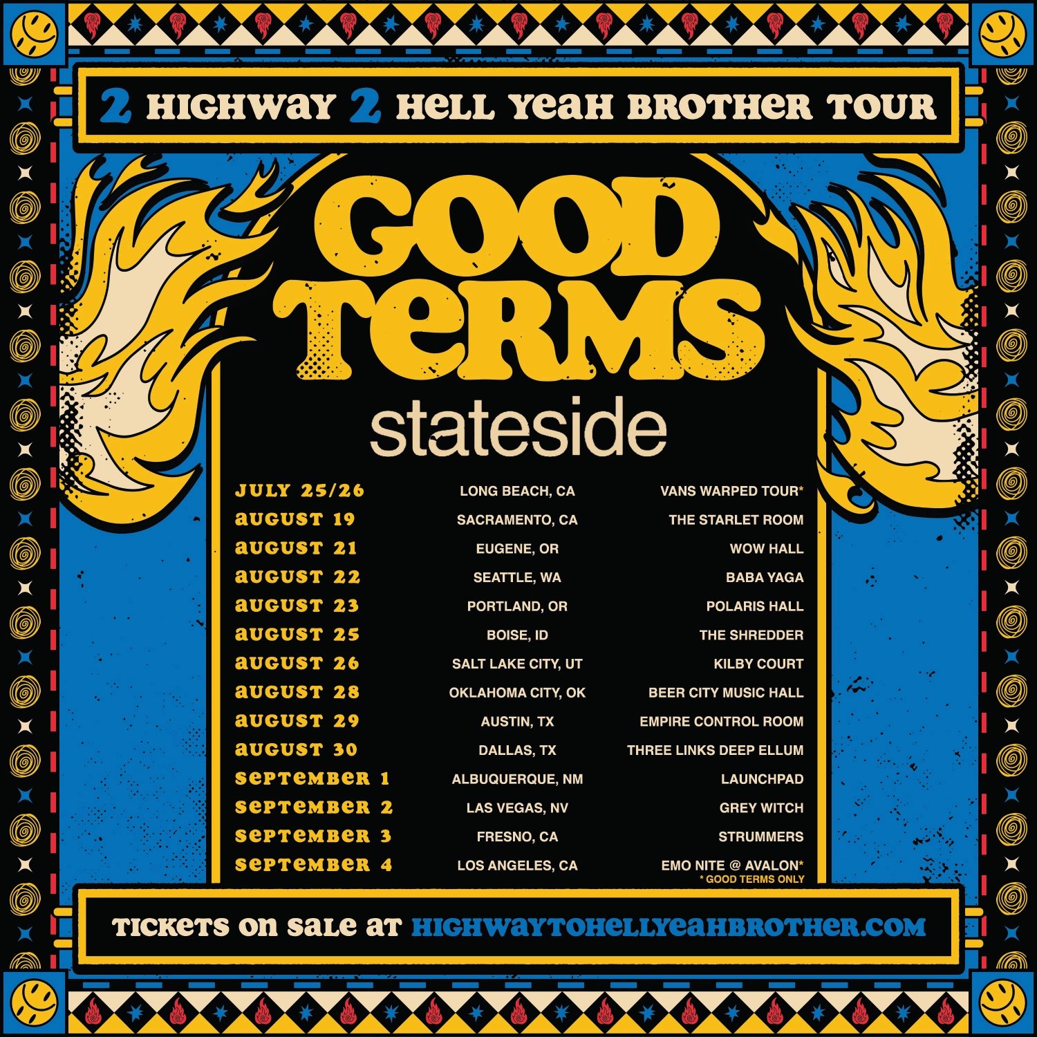 GOOD TERMS WITH STATESIDE