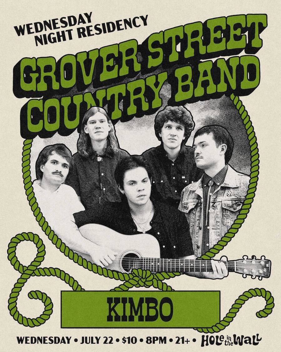 GROVER STREET COUNTRY BAND (RESIDENCY) WITH KIMBO