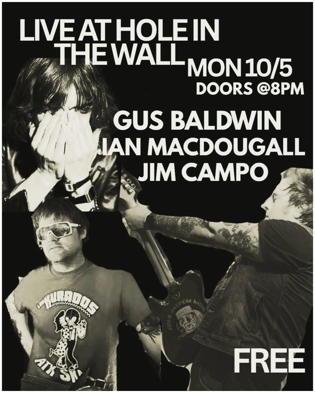 GUS BALDWIN, IAN MACDOUGALL & JIM CAMPO