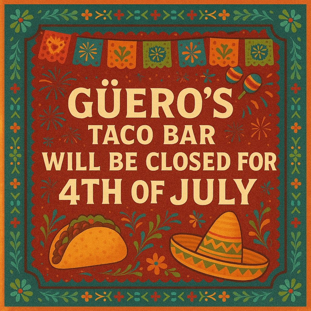HAPPY FOURTH OF JULY!  WE ARE CLOSED:)