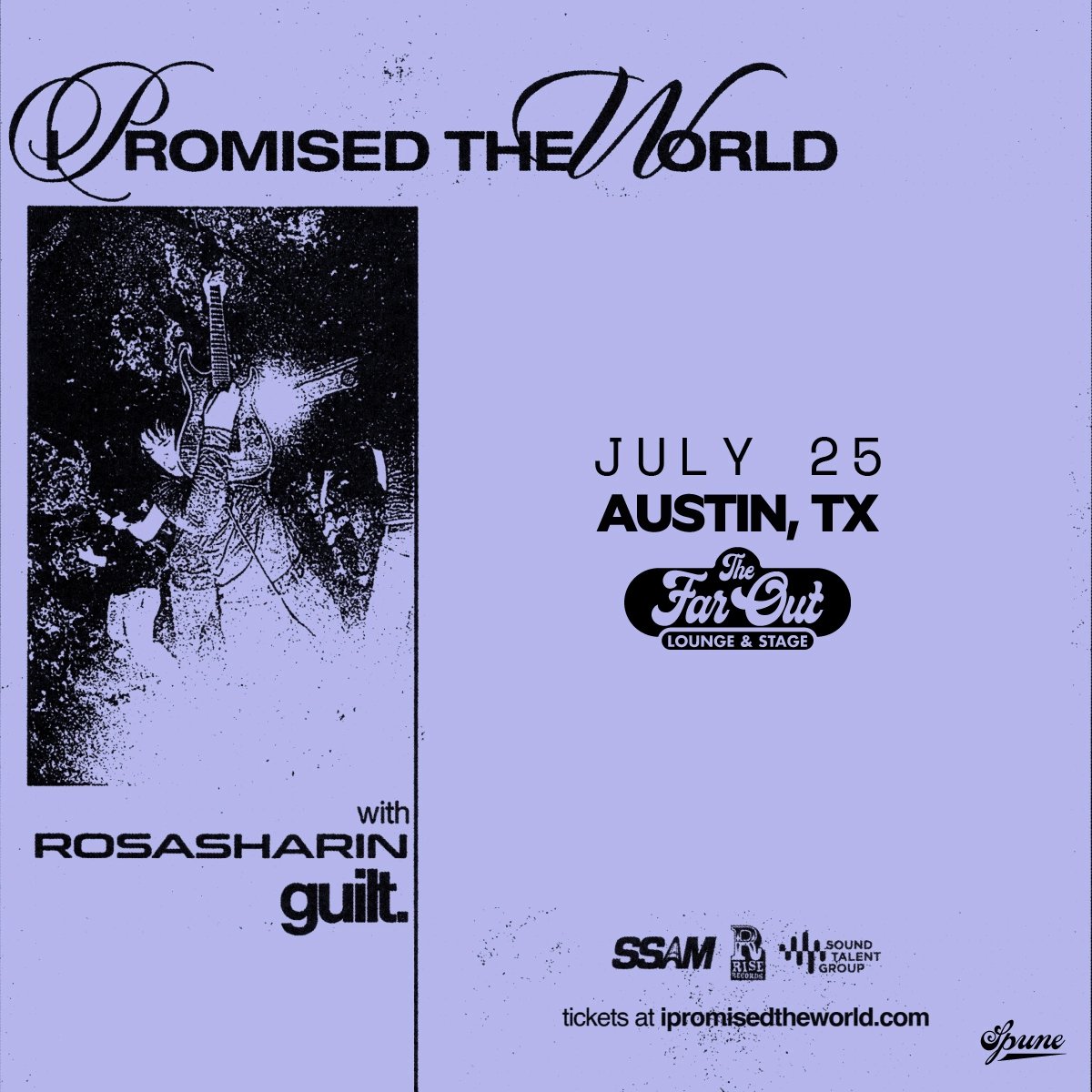 I PROMISED THE WORLD W/ ROSASHARIN AND GUILT