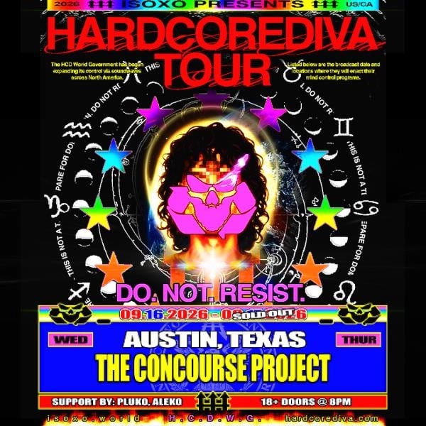 ISOXO PRES: HARDCORE DIVA (NIGHT 1) AT THE CONCOURSE PROJECT