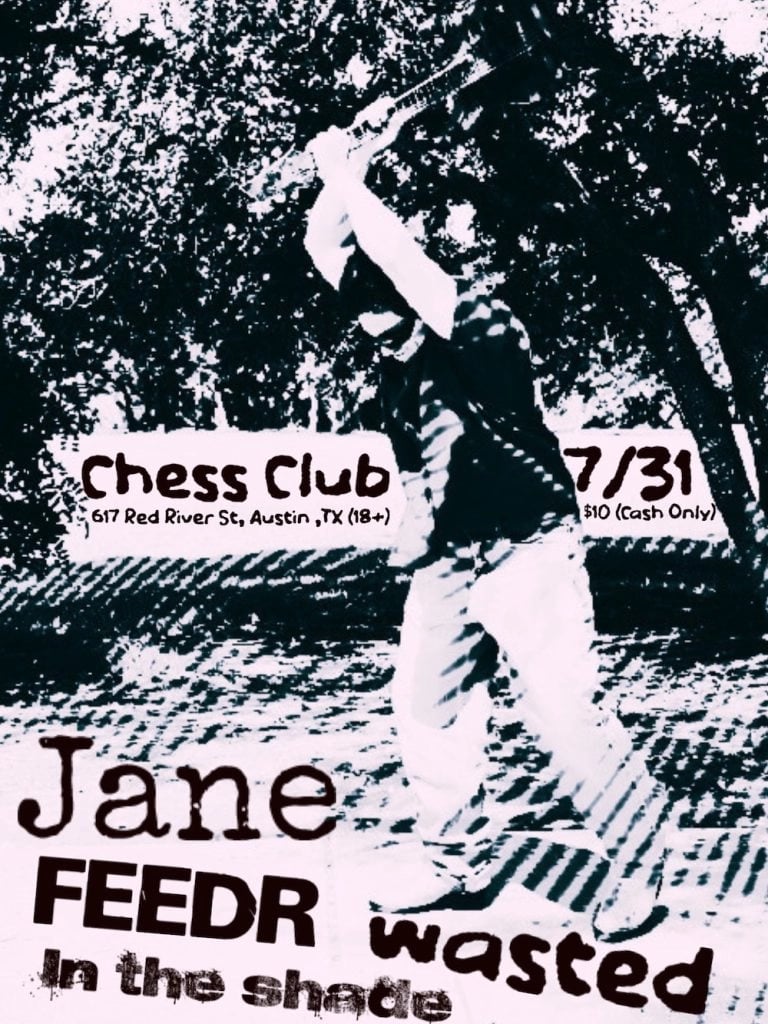JANE / FEEDR / IN THE SHADE / WASTED