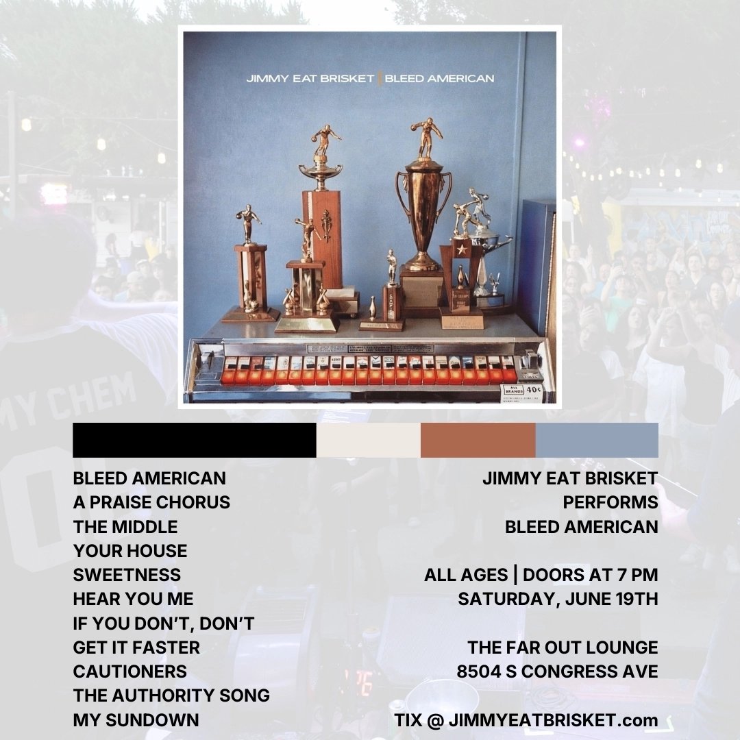 JIMMY EAT BRISKET PERFORMS BLEED AMERICAN