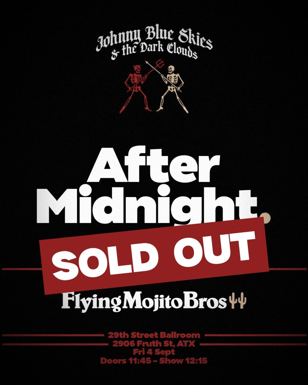 JOHNNY BLUE SKIES AFTERPARTY W/ FLYING MOJITO BROS
