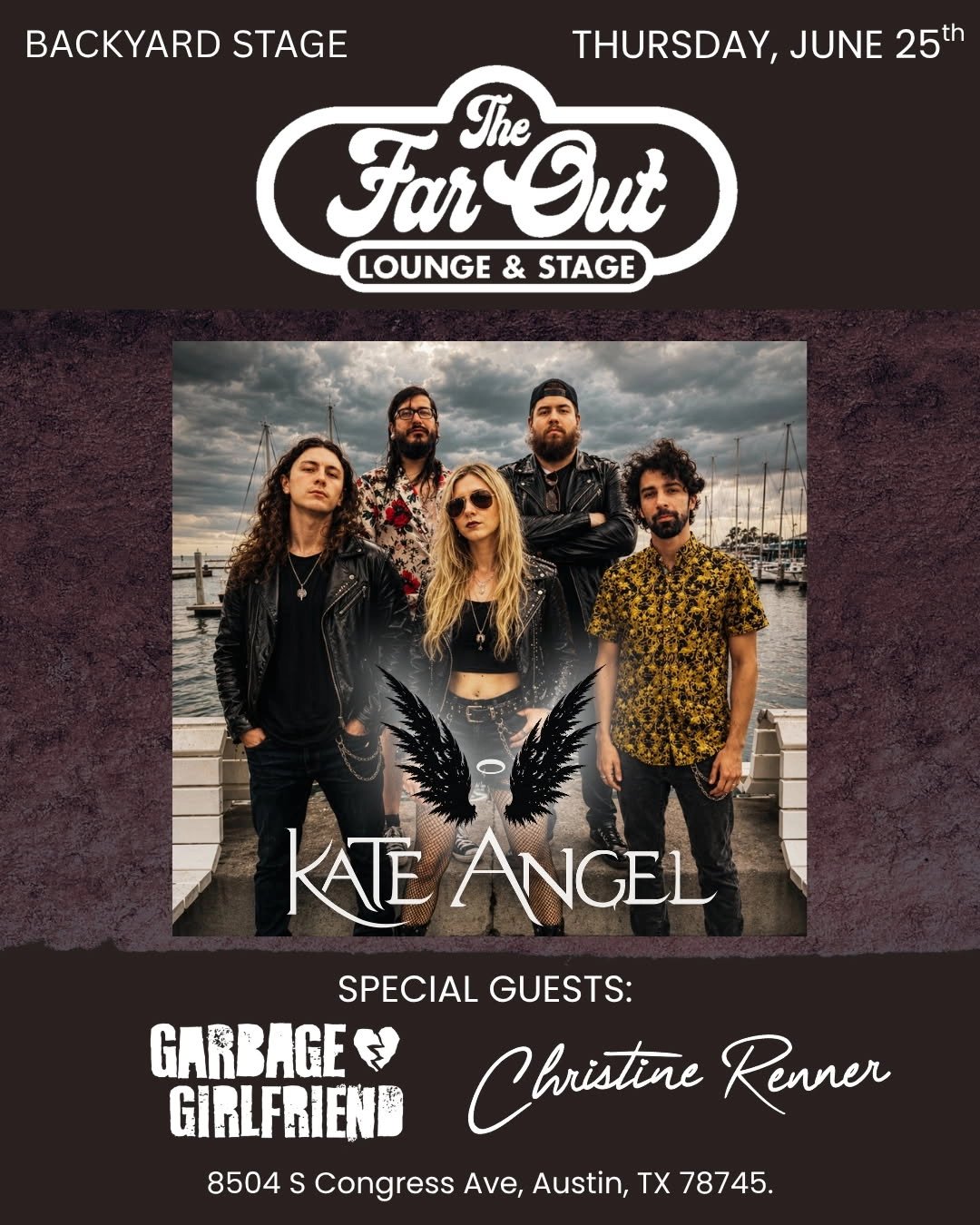 KATE ANGEL W/ CHRISTINE RENNER AND GARBAGE GIRLFRIEND