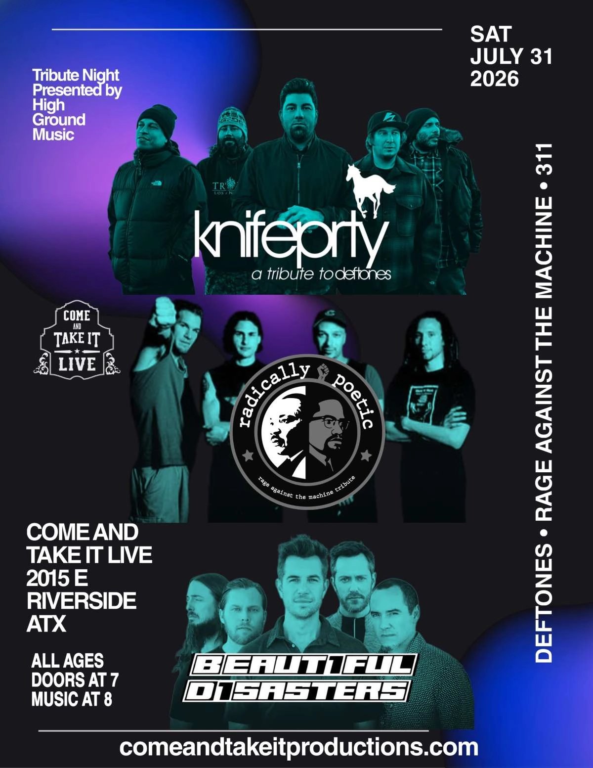 KNIFEPRTY: A TRIBUTE TO DEFTONES