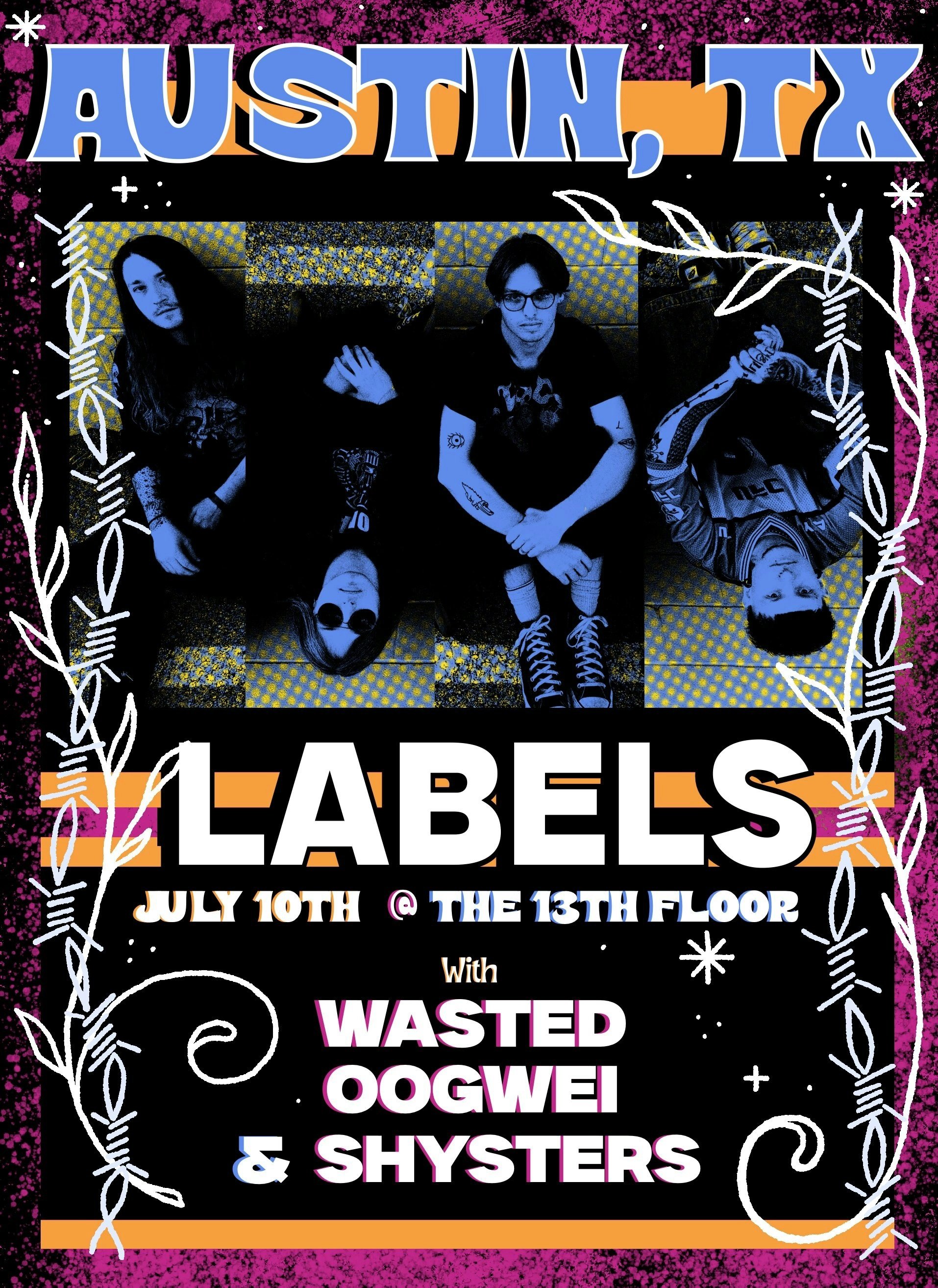LABELS W/ WASTED, OOGWEI, SHYSTERS