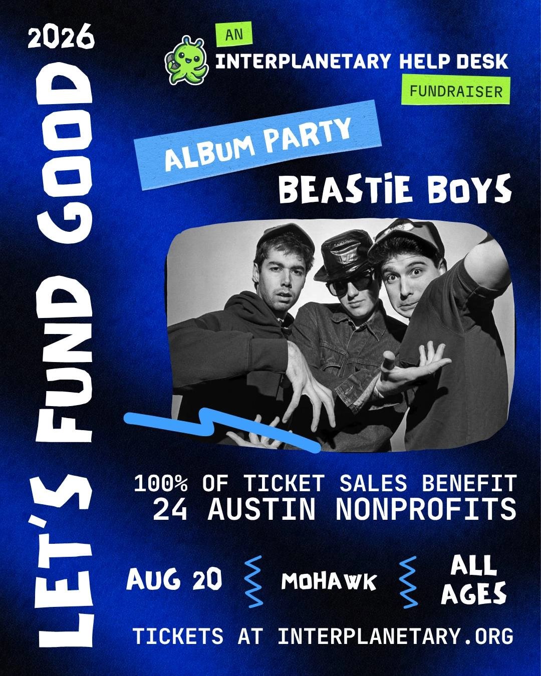 LET'S FUND GOOD: BEASTIE BOYS ALBUM PARTY