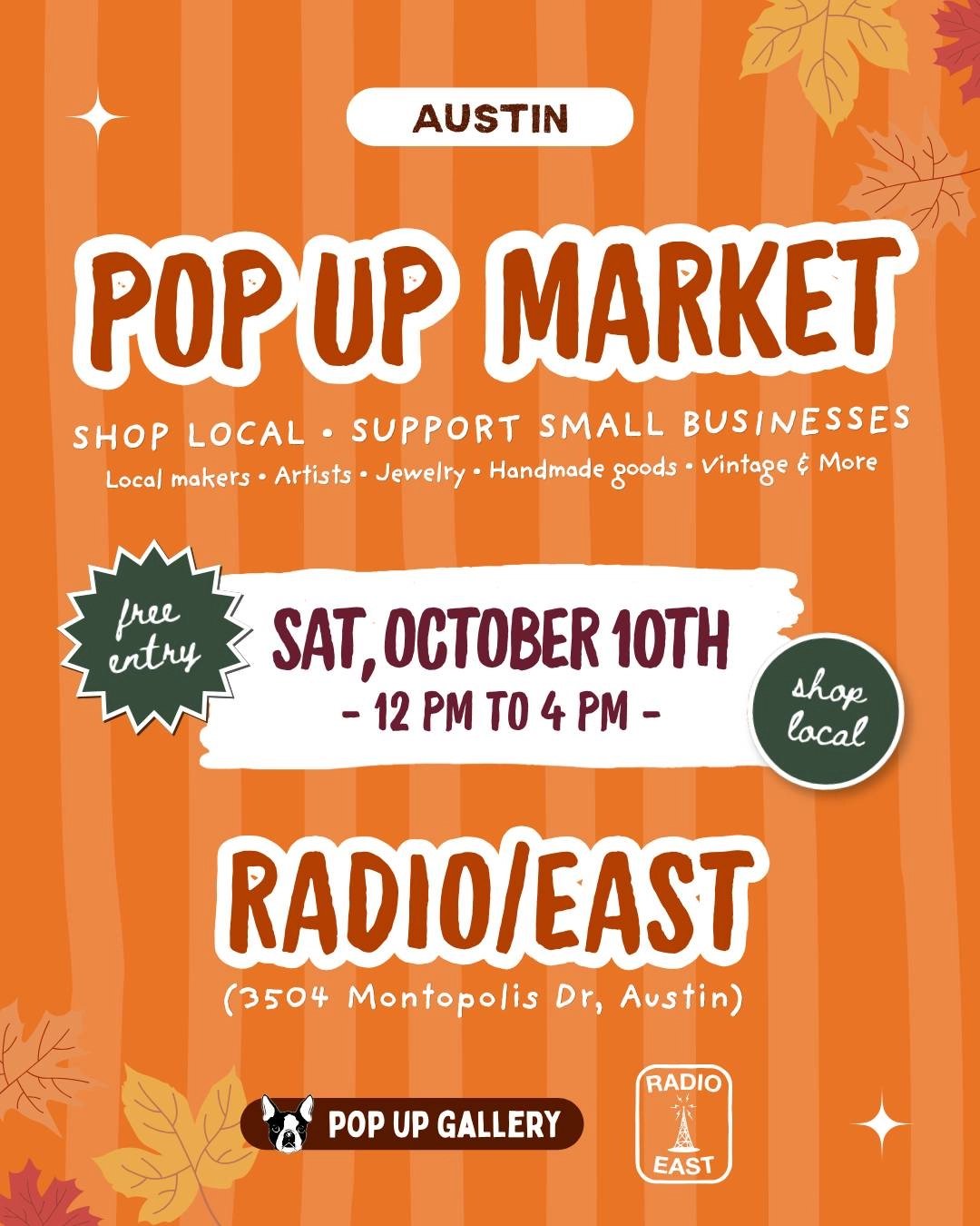 LOCAL POP UP MARKET