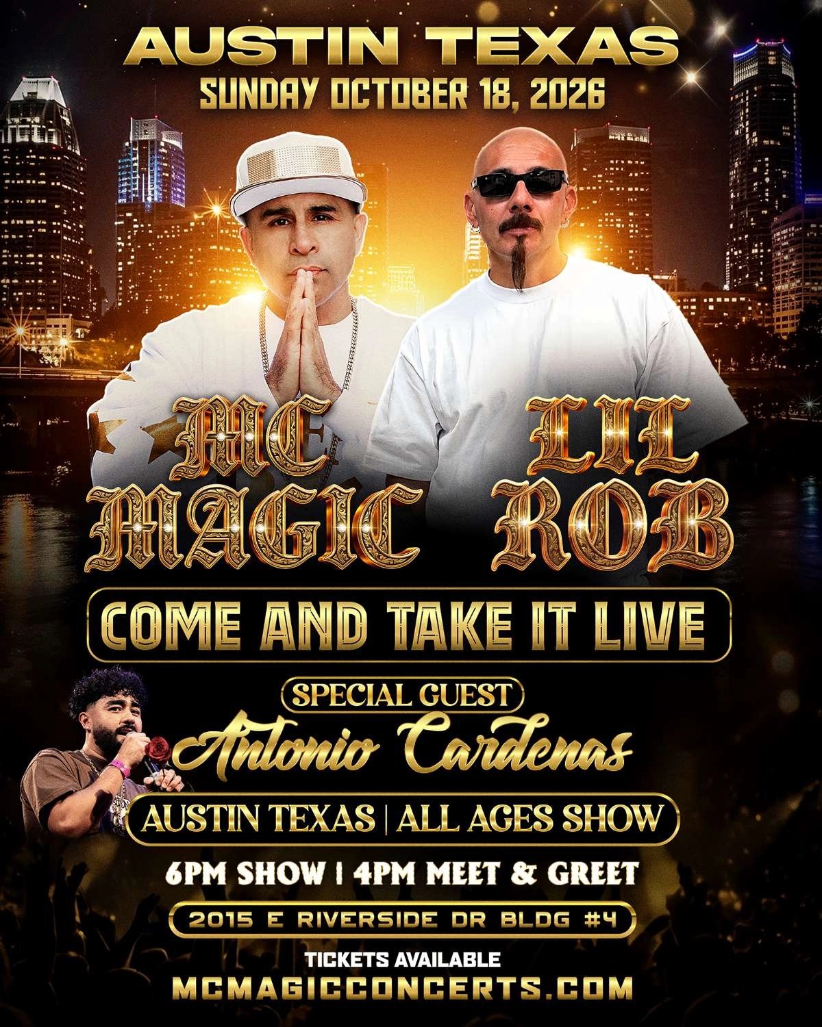 MC MAGIC AND LIL ROB