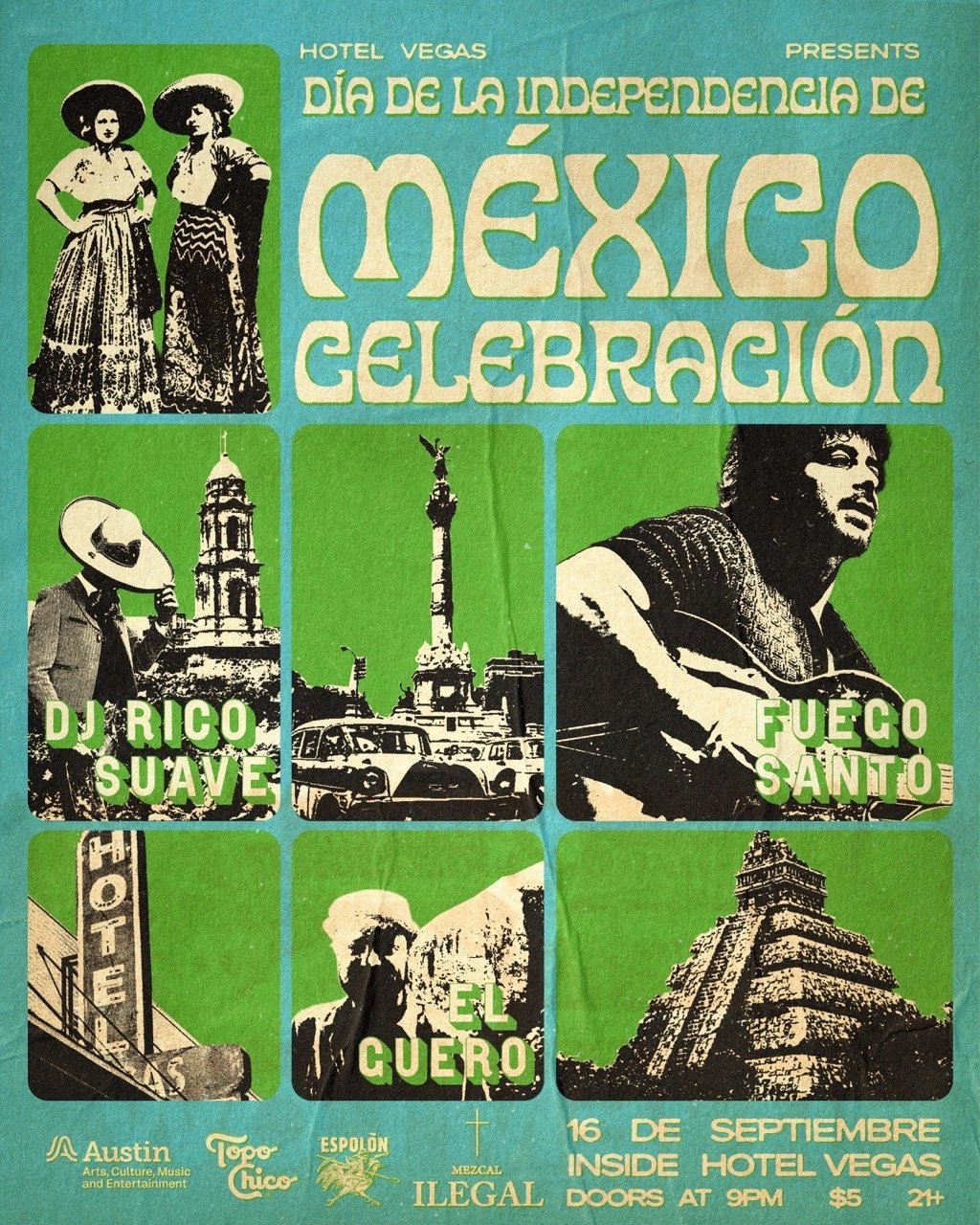 MEXICAN INDEPENDENCE DAY CELEBRATION! FT. FUEGO SANTO, DJ RICO SUAVE & DANCE CLASS BY EL GUERO