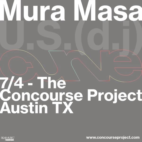 MURA MASA (EXTENDED SET) AT THE CONCOURSE PROJECT