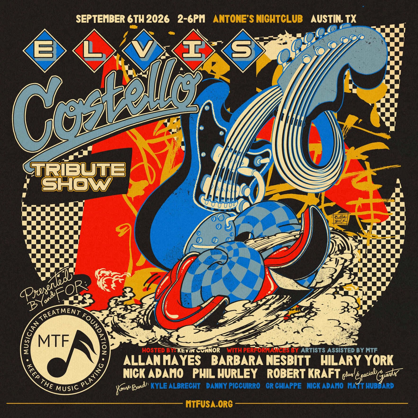 MUSICIAN TREATMENT FOUNDATION: ELVIS COSTELLO TRIBUTE SHOW