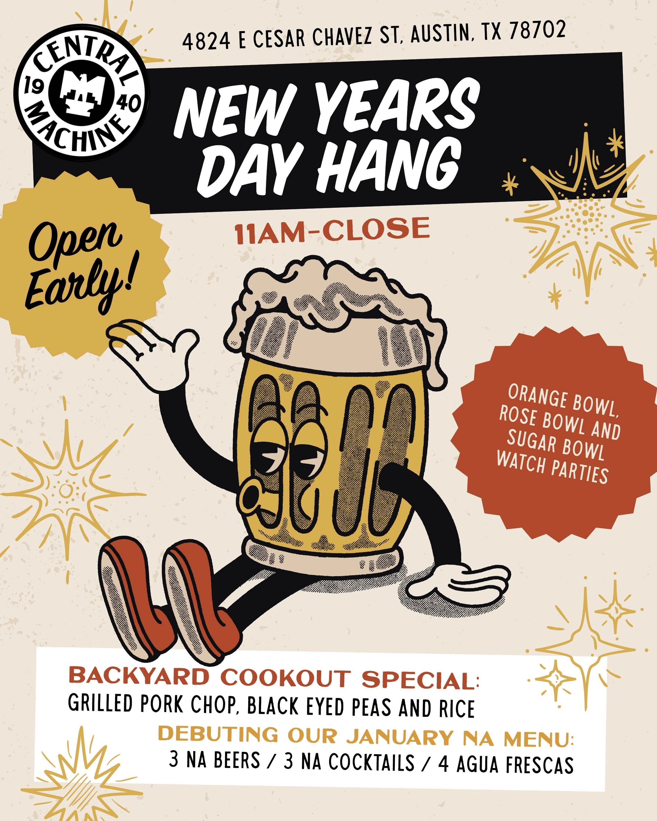 NEW YEARS DAY HANG