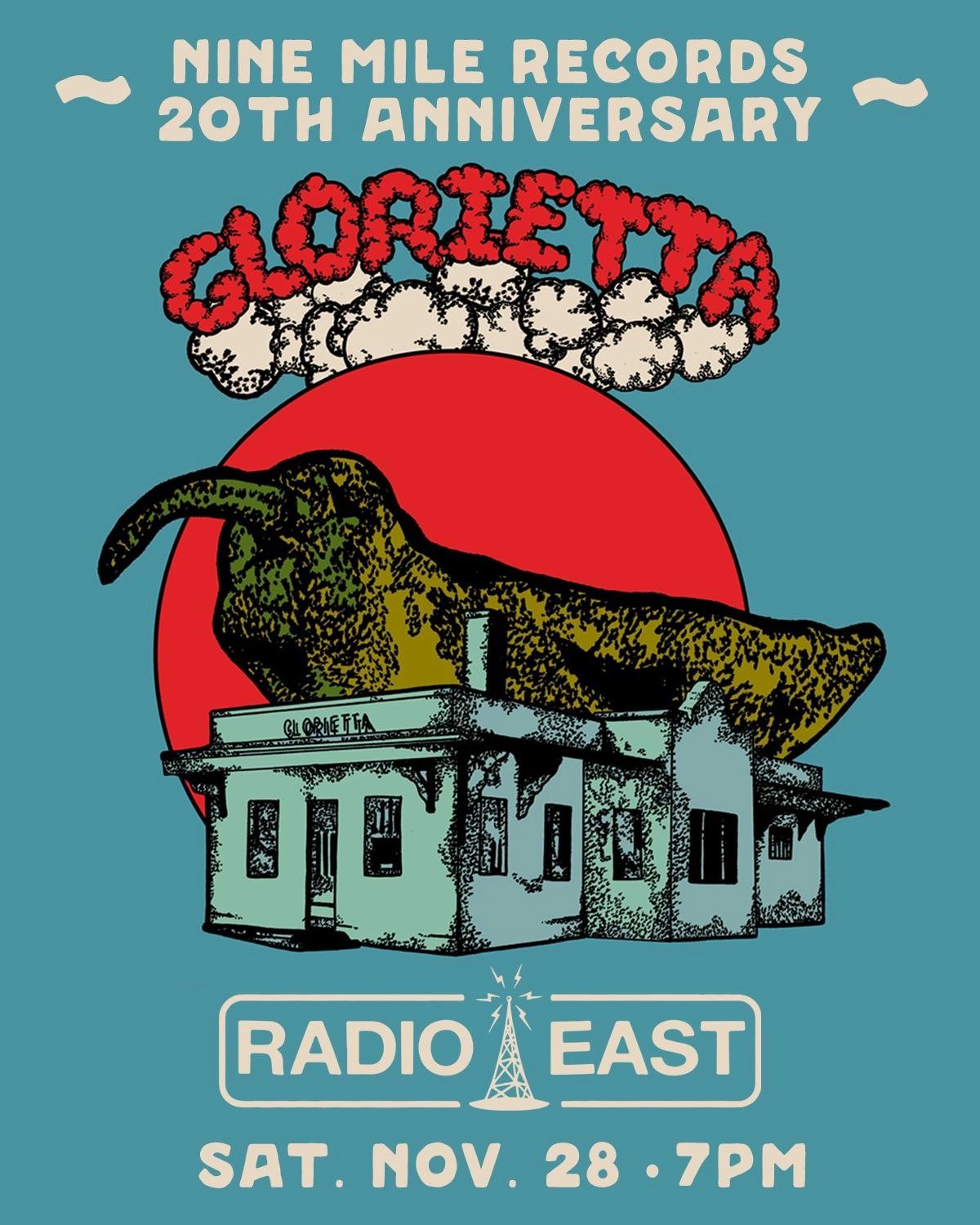 NINE MILE RECORDS' 20TH ANNIVERSARY PARTY FEAT. GLORIETTA