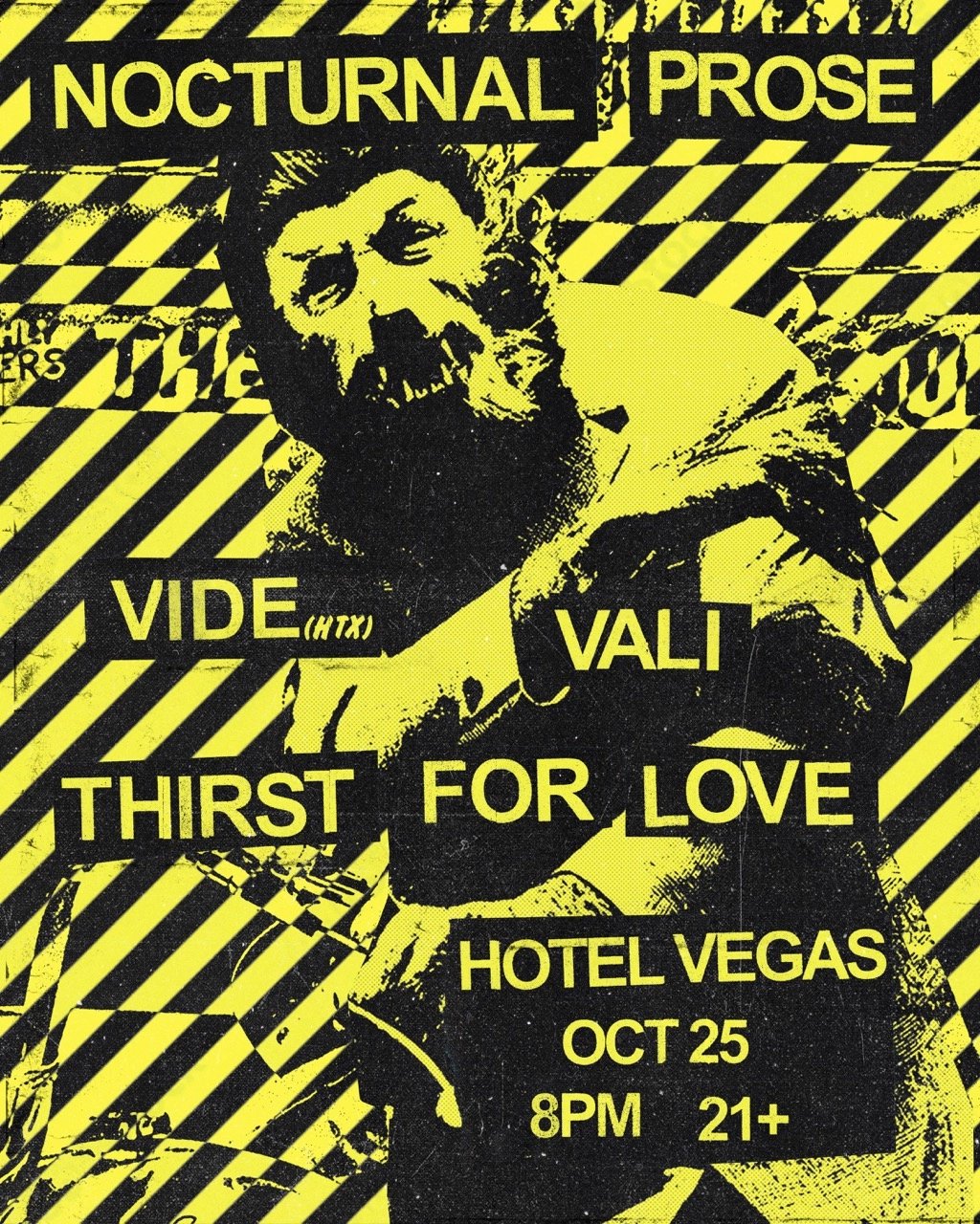 NOCTURNAL PROSE, VIDE (HOUSTON), VALI S.C., THIRST FOR LOVE