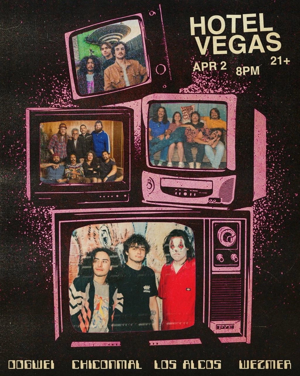 OOGWEI, CHICONMAL, LOS ALCOS, WEZMER