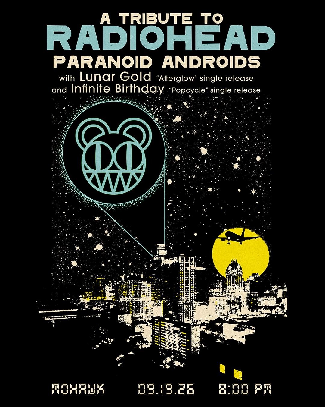 PARANOID ANDROIDS, LUNAR GOLD (SINGLE RELEASE!), INFINITY BIRTHDAY (SINGLE RELEASE!)