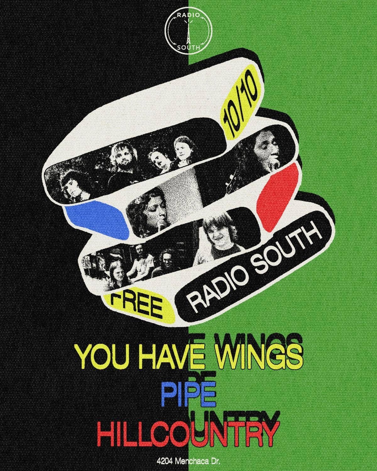 PIPE  /  YOU HAVE WINGS  /  HILL COUNTRY