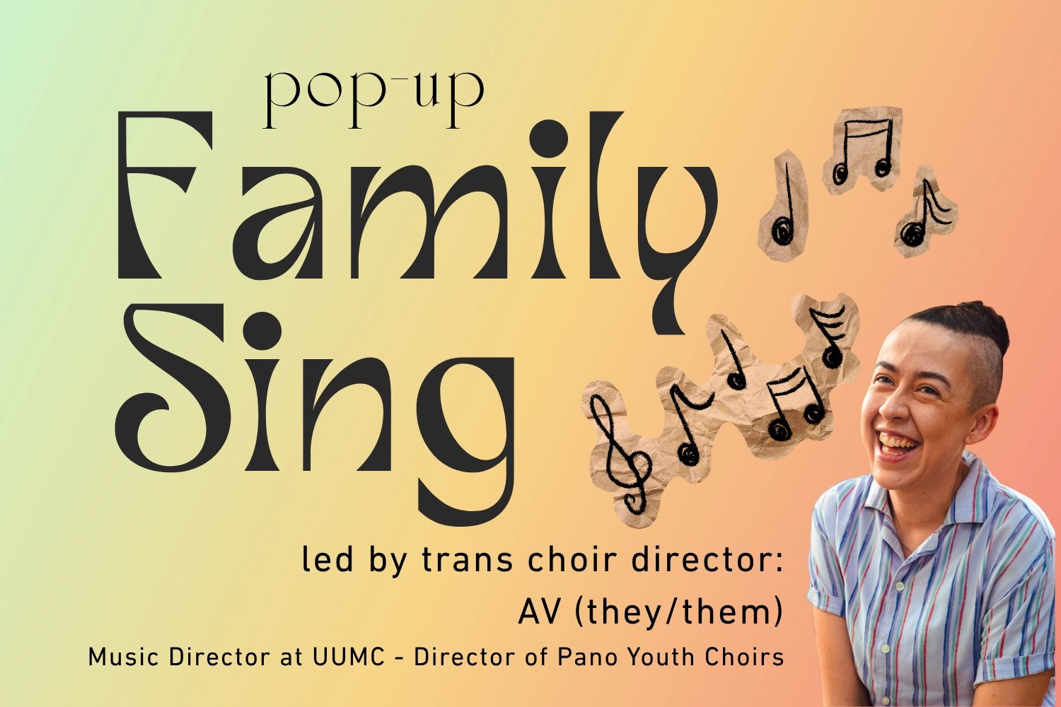 POP-UP FAMILY SING W/ AV