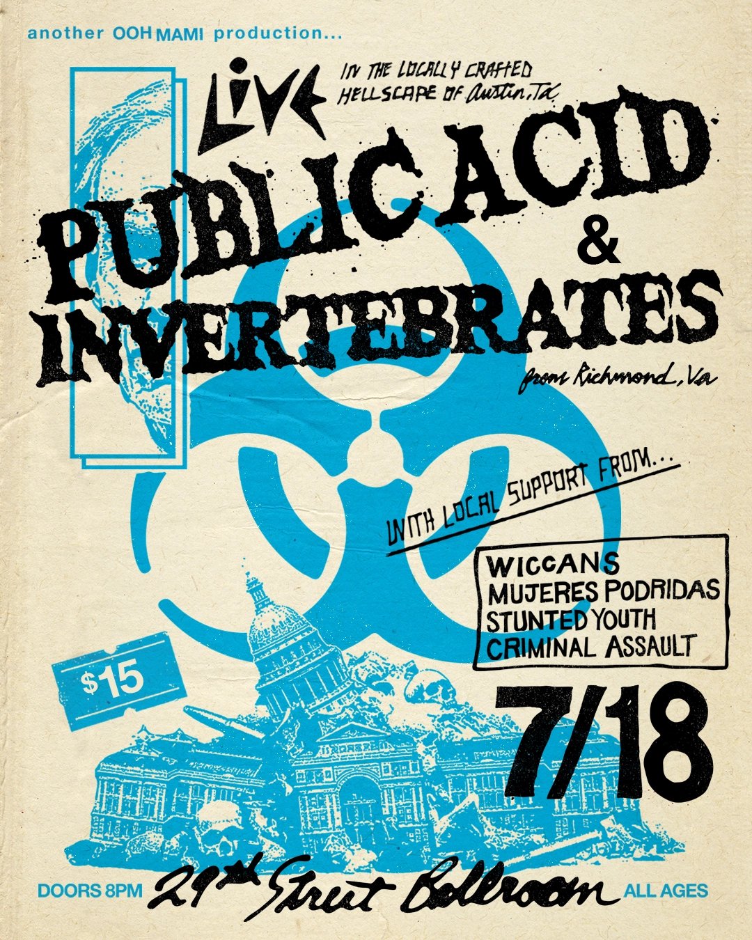 PUBLIC ACID, INVERTEBRATES + MORE