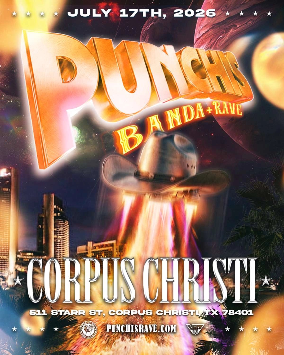 PUNCHIS PUNCHIS BANDA RAVE – CORPUS CHRISTI