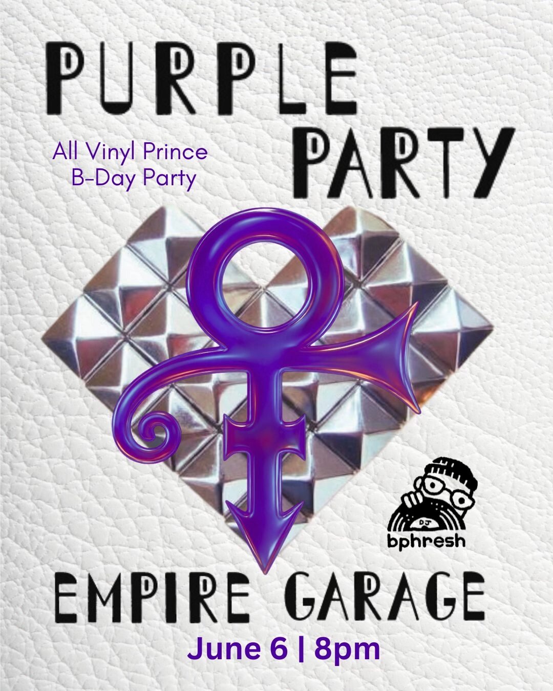 PURPLE PARTY: A VINYL PRINCE BIRTHDAY PARTY