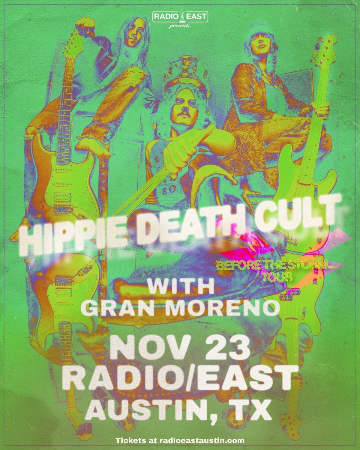 RADIO / EAST PRESENTS: HIPPIE DEATH CULT W /  GRAN MORENO
