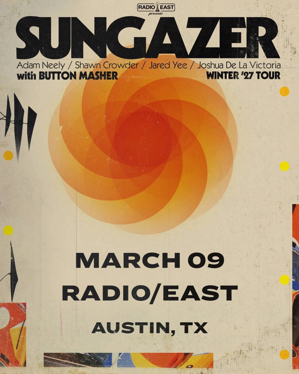 RADIO / EAST PRESENTS: SUNGAZER W /  SPECIAL GUEST BUTTON MASHER