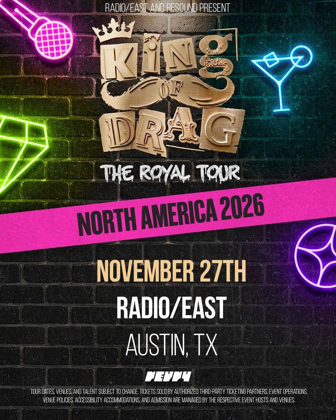 RADIO / EAST & RESOUND PRESENT: KING OF DRAG