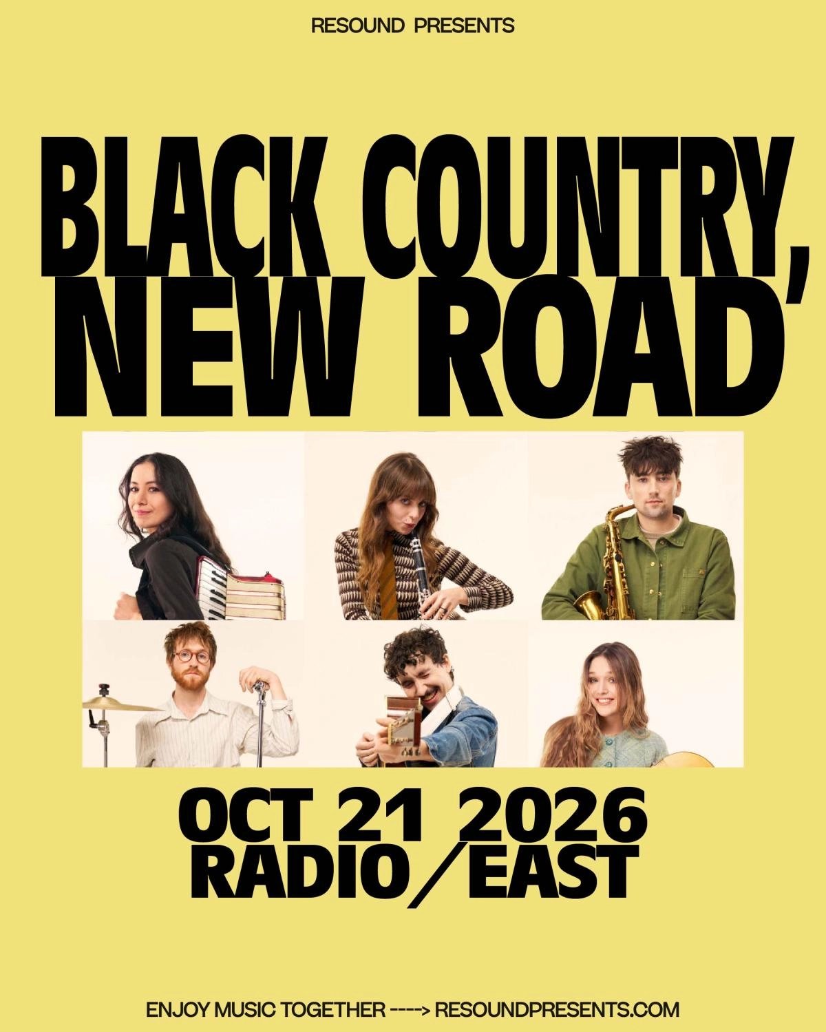 RESOUND PRESENTS: BLACK COUNTRY, NEW ROAD