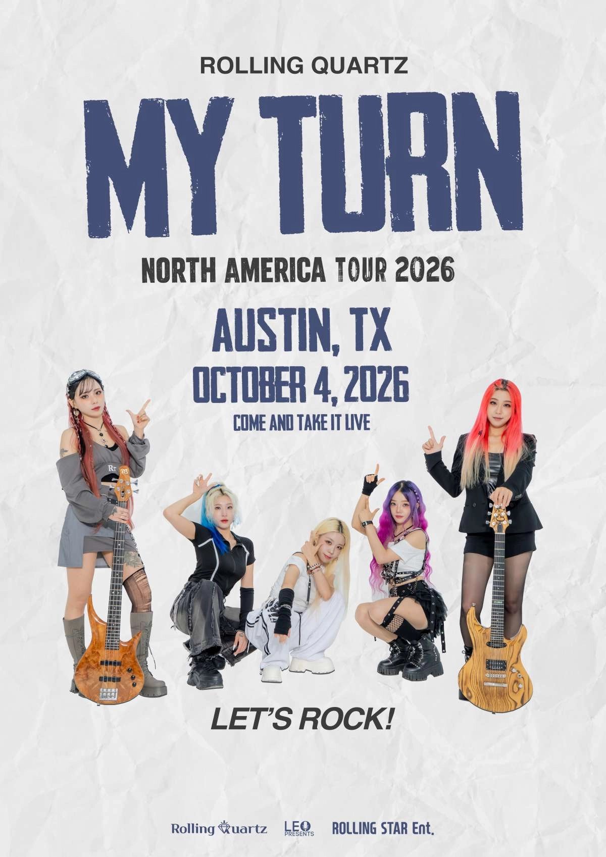 ROLLING QUARTZ: MY TURN NORTH AMERICA TOUR 2026