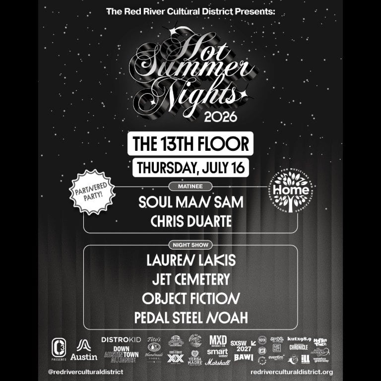 RRCD HSN FT. LAUREN LAKIS / JET CEMETERY / OBJECT FICTION / PEDAL STEEL NOAH / SOUL MAN SAM / CHRIS DUARTE #FREE