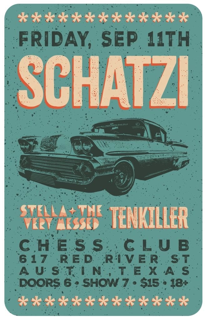 SCHATZI / STELLA AND THE VERY MESSED / TENKILLER