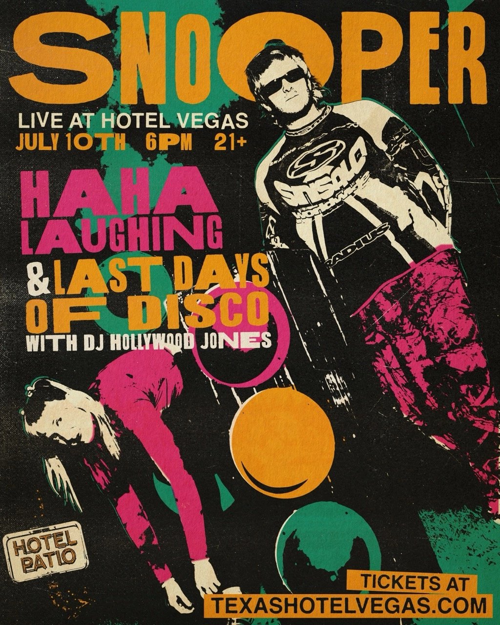 SNOOPER FT. HAHA LAUGHING, LAST DAYS OF DISCO, DJ HOLLYWOOD JONES