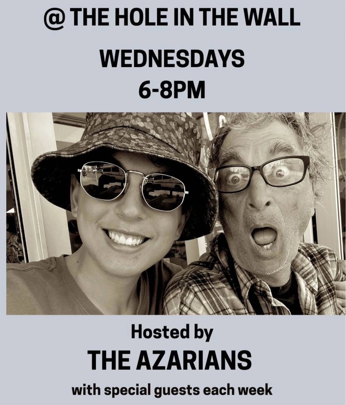 SONGWRITER’S HAPPY HOUR HOSTED BY THE AZARIANS
